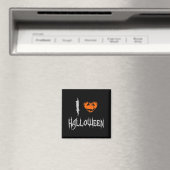 Aimant J'aime Halloween  (In Situ (Lave-vaisselle))