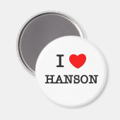 Aimant J'aime Hanson (Recto/Verso)