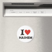 Aimant J'aime Hashem (In Situ (Lave-vaisselle))