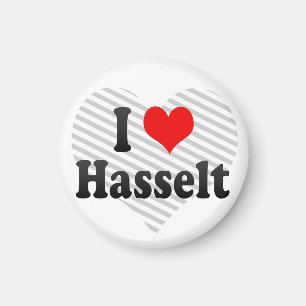 Aimant J'aime Hasselt, Belgique