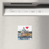 Aimant j'aime Helsinki (In Situ (Lave-vaisselle))
