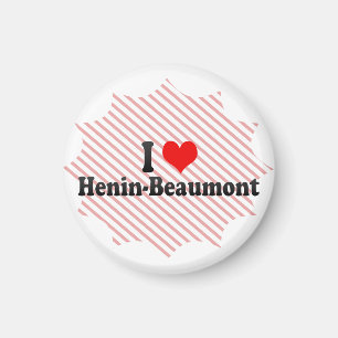 Aimant J'aime Henin-Beaumont, France