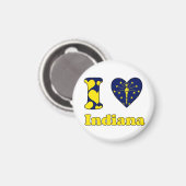 Aimant J'aime Indiana (Recto/Verso)