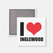 Aimant J'aime Inglewood (Recto/Verso)