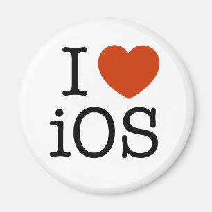 Aimant J'aime IOS - bouton
