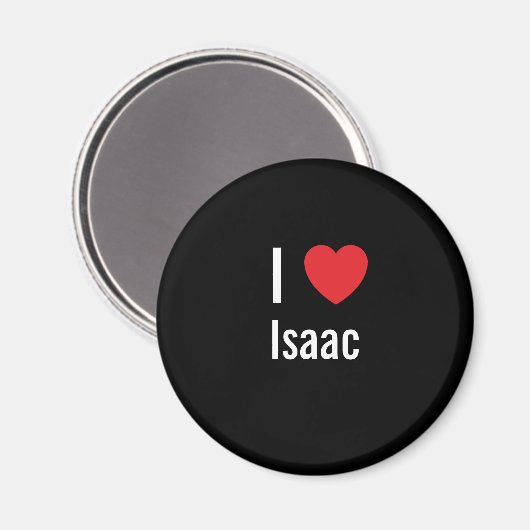 Aimant J'aime Isaac (Recto/Verso)
