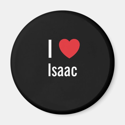 Aimant J'aime Isaac (Devant)