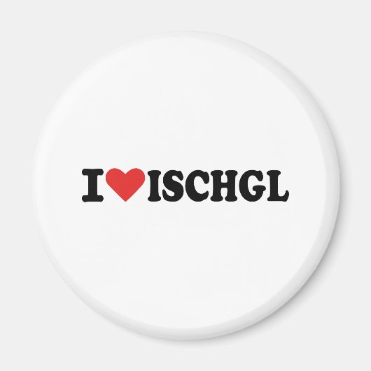 Aimant J'aime Ischgl (Devant)