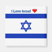 Aimant J'aime Israël (Devant)