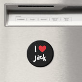 Aimant J'aime Jack (In Situ (Lave-vaisselle))