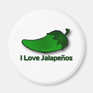 Aimant J'aime Jalapenos