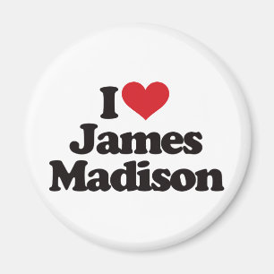 Aimant J'aime James Madison