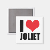 Aimant J'aime Joliet (Recto/Verso)