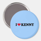 AIMANT J'AIME KENNY (Recto/Verso)