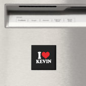 Aimant J'aime Kevin Heart Name (In Situ (Lave-vaisselle))