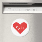 Aimant J'aime Kiev (In Situ (Lave-vaisselle))