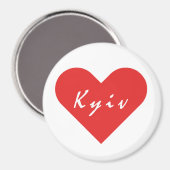 Aimant J'aime Kiev (Recto/Verso)
