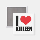 Aimant J'aime Killeen (Recto/Verso)