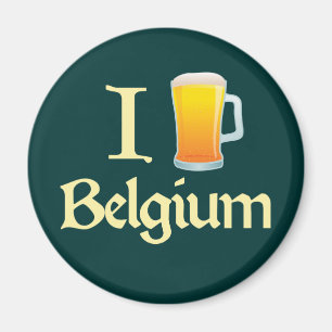 Aimant J'aime la Belgique