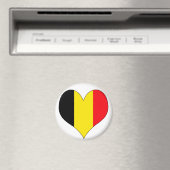 Aimant J'aime la Belgique (In Situ (Lave-vaisselle))