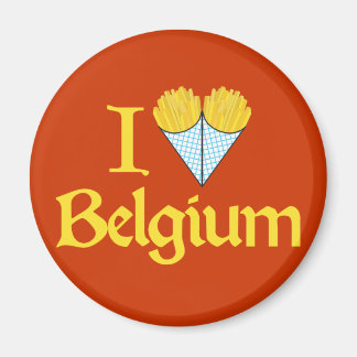 Aimant J'aime la Belgique