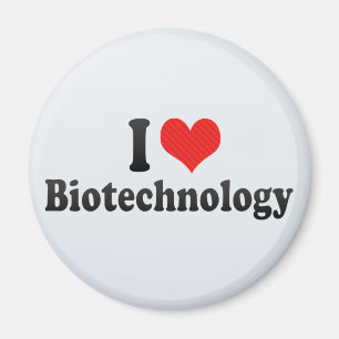 Aimant J'aime la biotechnologie