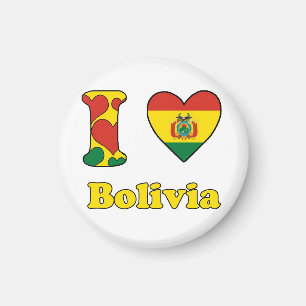 Aimant J'aime la Bolivie