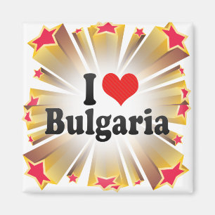 Aimant J'aime la Bulgarie