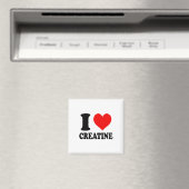 Aimant J'aime la créatine (In Situ (Lave-vaisselle))