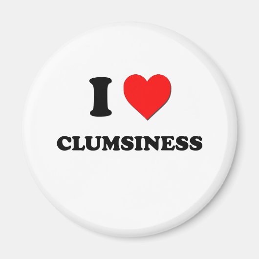 Aimant J'aime la maladresse (Devant)