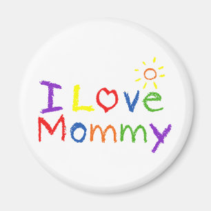 Aimant J'aime la maman