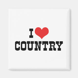 Aimant J'aime la musique country