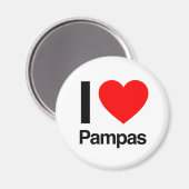 Aimant j'aime la pampa (Recto/Verso)