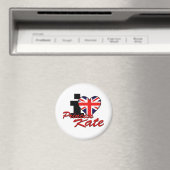 Aimant J'aime la princesse Kate (In Situ (Lave-vaisselle))