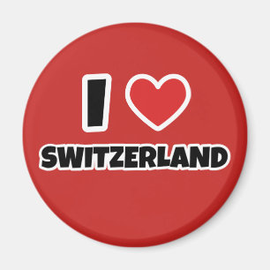 Aimant J'aime la Suisse