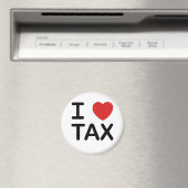 Aimant J'aime la taxe (In Situ (Lave-vaisselle))