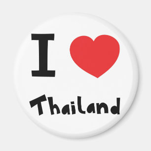 Aimant J'aime la Thaïlande