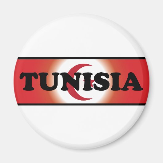 Aimant J'aime la Tunisie (Devant)
