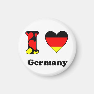 Aimant J'aime l'aimant allemand