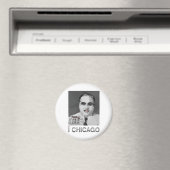 Aimant J'AIME l'aimant CHICAGO (In Situ (Lave-vaisselle))