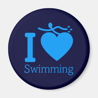 Aimant J'Aime L'Aimant De Natation