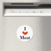 Aimant J'aime l'aimant de viande (In Situ (Lave-vaisselle))