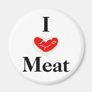 Aimant J'aime l'aimant de viande