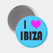 Aimant J'aime l'aimant Ibiza (Recto/Verso)