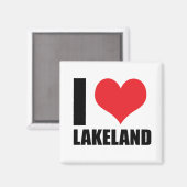 Aimant J'aime Lakeland (Recto/Verso)