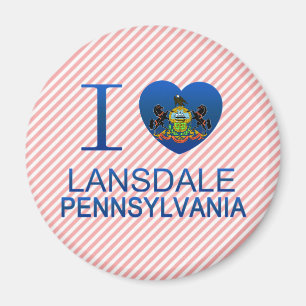 Aimant J'aime Lansdale, PA