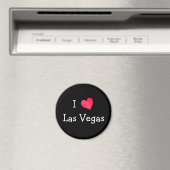 Aimant J'aime Las Vegas (In Situ (Lave-vaisselle))