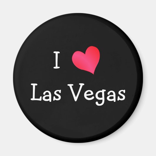 Aimant J'aime Las Vegas (Devant)