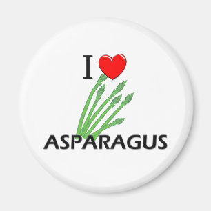 Aimant J'aime l'asperge