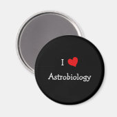 Aimant J'aime l'astrobiologie (Recto/Verso)